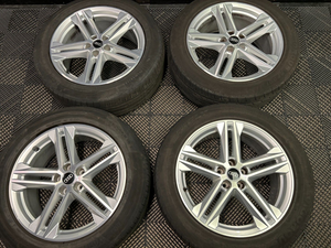 AUDI Q5 19" X 8J ALLOY WHEELS AND TYRES FY 80A601025G ET39 S LINE OEM