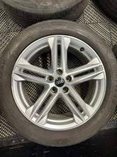 Load image into Gallery viewer, AUDI Q5 19&quot; X 8J Alloy Wheels and tyres FY 80A601025G ET39 S Line OEM used