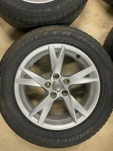 Audi Q3 8U 17" Inch Sport Silver Alloy Wheels Rims Tyres 7jx17 ET43 8U0601025AM