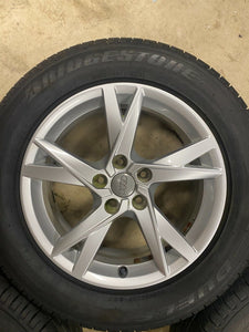 Audi Q3 8U 17" Inch Sport Silver Alloy Wheels Rims Tyres 7jx17 ET43 8U0601025AM