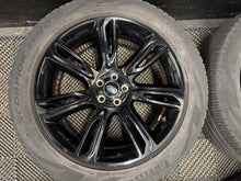 Load image into Gallery viewer, Range Rover Velar 7014 Set 20" Alloy Wheels J8A2-1007-FA Gloss Black OEM 8.5J