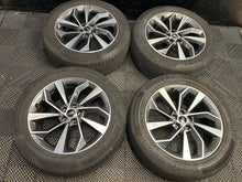 Load image into Gallery viewer, Audi Q5 19&quot; X 8J Alloy Wheels and Tyres FY 80A60102BK ET39 S Line OEM Genuine Set of 4 Used