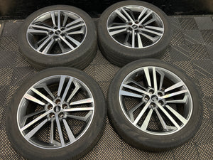 Audi Q5 20" X 8J Alloy Wheels and Tyres 80A601025F ET39 S Line OEM Genuine Used