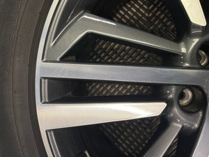 Audi Q5 20" X 8J Alloy Wheels and Tyres 80A601025F ET39 S Line OEM Genuine Used