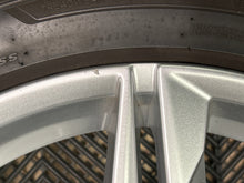 Load image into Gallery viewer, SET OF 4 USED OEM AUDI A4 B9 S LINE 18&quot; ALLOY WHEELS AND TYRES 8W0601025R 8J