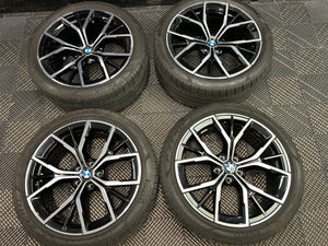 BMW 5 SERIES 2020 G30/G31/G38 19" Alloy Wheels & Tyres 845M 8747234 8747235 OEM Set of 4
