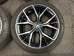 BMW 5 SERIES 2020 G30/G31/G38 19" Alloy Wheels & Tyres 845M 8747234 8747235 OEM Set of 4
