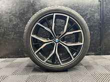Load image into Gallery viewer, BMW 5 SERIES 2020 G30/G31/G38 19" Alloy Wheel &amp; Tyre 845M 8747405 FRONT GOODYEAR
