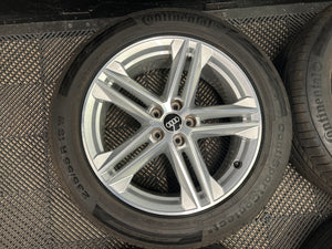 Audi Q5 19" X 8J Alloy Wheels and Tyres FY 80A601025G ET39 S Line OEM Genuine