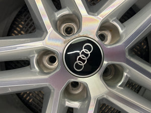Audi Q5 19" X 8J Alloy Wheels and Tyres FY 80A601025G ET39 S Line OEM Genuine
