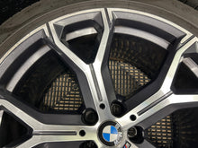 Load image into Gallery viewer, BMW 741m OEM/Genuine 21&quot; Alloy Wheels M Sport G05 G06 X5 X6 with tyres Set of 4