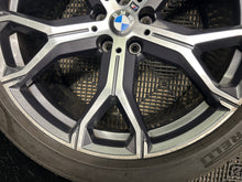 Load image into Gallery viewer, BMW 741m OEM/Genuine 21&quot; Alloy Wheels M Sport G05 G06 X5 X6 with tyres Set of 4