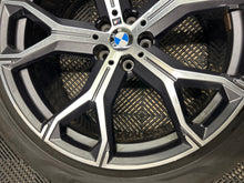 Load image into Gallery viewer, BMW 741m OEM/Genuine 21&quot; Alloy Wheels M Sport G05 G06 X5 X6 with tyres Set of 4