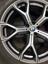 Load image into Gallery viewer, BMW 741m OEM/Genuine 21&quot; Alloy Wheels M Sport G05 G06 X5 X6 with tyres Set of 4