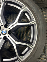 Load image into Gallery viewer, BMW 741m OEM/Genuine 21&quot; Alloy Wheels M Sport G05 G06 X5 X6 with tyres Set of 4
