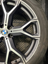 Load image into Gallery viewer, BMW 741m OEM/Genuine 21&quot; Alloy Wheels M Sport G05 G06 X5 X6 with tyres Set of 4