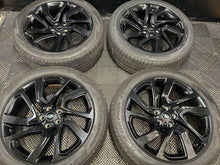 Load image into Gallery viewer, Land Rover Discovery 5 21" Alloy Wheels &amp; Tyres MY421007-HA Gloss Black OEM 9.5J
