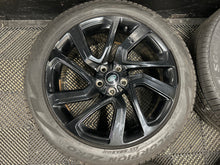 Load image into Gallery viewer, Land Rover Discovery 5 21" Alloy Wheels &amp; Tyres MY421007-HA Gloss Black OEM 9.5J
