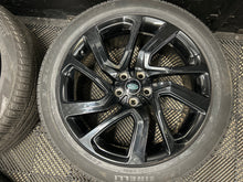 Load image into Gallery viewer, Land Rover Discovery 5 21" Alloy Wheels &amp; Tyres MY421007-HA Gloss Black OEM 9.5J