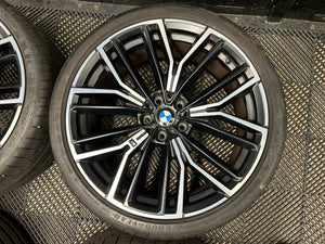 BMW 5 SERIES G30/G31 20" OEM Alloy Wheels 846M 8747236 8747237 set of 4