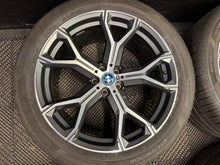 Load image into Gallery viewer, BMW 741m 21" Alloy Wheels M Sport G05 G06 X5 X6 with tyres Set of 4 OEM Genuine