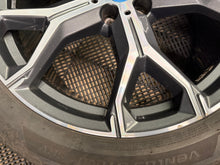 Load image into Gallery viewer, BMW 741m 21" Alloy Wheels M Sport G05 G06 X5 X6 with tyres Set of 4 OEM Genuine
