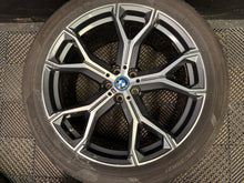 Load image into Gallery viewer, BMW 741m 21" Alloy Wheels M Sport G05 G06 X5 X6 with tyres Set of 4 OEM Genuine