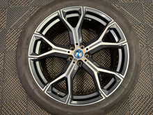 Load image into Gallery viewer, BMW 741m 21" Alloy Wheels M Sport G05 G06 X5 X6 with tyres Set of 4 OEM Genuine