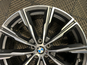 BMW OEM G05 X5 G06 X6 740M GREY M Star Spoke 20" Wheel Front 8071996