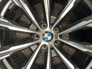 BMW OEM G05 X5 G06 X6 740M GREY M Star Spoke 20" Wheel Front 8071996