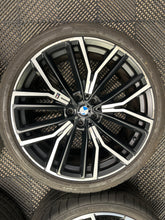 Load image into Gallery viewer, BMW OEM G30 G31 5 SERIES 846M M 20&quot; Set 4 ALLOY WHEELS &amp; TYRES M SPORT LCI OEM USED