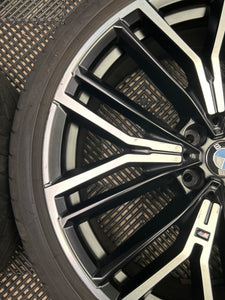 BMW OEM G30 G31 5 SERIES 846M M 20" Set 4 ALLOY WHEELS & TYRES M SPORT LCI OEM USED