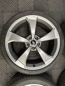 Audi A4 19" X 8.5J Alloy wheels and tyres B9 8W0601025CG ROTOR ARM SET GENUINE