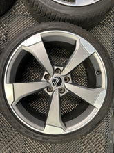 Load image into Gallery viewer, Audi A4 19&quot; X 8.5J Alloy wheels and tyres B9 8W0601025CG ROTOR ARM SET GENUINE