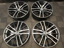 Load image into Gallery viewer, BMW 742m 22" Alloy Wheels M Sport G05 G06 X5 X6 Rims Set 4 OEM/Genuine 8090013 8090014