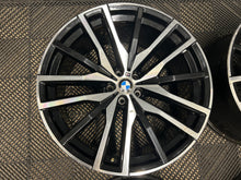 Load image into Gallery viewer, BMW 742m 22" Alloy Wheels M Sport G05 G06 X5 X6 Rims Set 4 OEM/Genuine 8090013 8090014