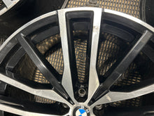 Load image into Gallery viewer, BMW 742m 22" Alloy Wheels M Sport G05 G06 X5 X6 Rims Set 4 OEM/Genuine 8090013 8090014