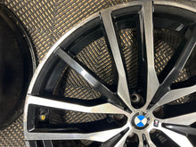 Load image into Gallery viewer, BMW 742m 22" Alloy Wheels M Sport G05 G06 X5 X6 Rims Set 4 OEM/Genuine 8090013 8090014